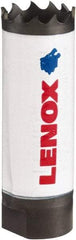 Lenox - 25/32" Diam, 1-1/2" Cutting Depth, Hole Saw - Bi-Metal Saw, Toothed Edge - Caliber Tooling