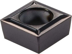 Kennametal - SCMT32.51 LF Grade KC5010 Carbide Turning Insert - TiAlN Finish, 90° Square, 3/8" Inscr Circle, 5/32" Thick, 1/64" Corner Radius - Caliber Tooling