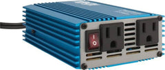 Tripp-Lite - 2 Connection, 12 VDC Input, 120 VAC Output, 40 Amp Input Rating, 600 Peak Wattage, Power Inverter - 4-1/4" Wide x 7" Deep x 2" High, 375 Watt Continuous Output Power, Fan Cooled - Caliber Tooling