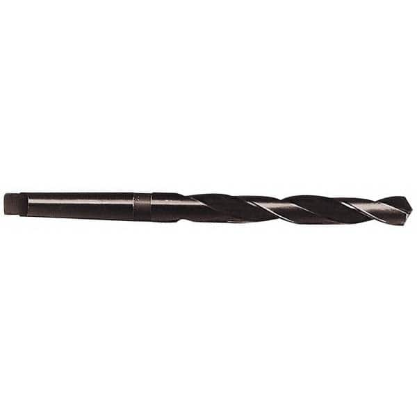 Interstate - 2-13/16", 5MT 118° Point High Speed Steel Taper Shank Drill Bit - Caliber Tooling