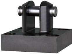 Norgren - Air Cylinder Clevis Bracket - -20°F Min Temp, Use with 3/4" to 1-1/8" Bore - Caliber Tooling