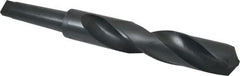 Interstate - 2-7/16", 5MT 118° Point High Speed Steel Taper Shank Drill Bit - Caliber Tooling