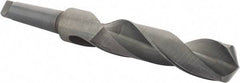 Interstate - 2-17/32", 5MT 118° Point High Speed Steel Taper Shank Drill Bit - Oxide Finish, 11-7/8" Flute Length, 19-1/4" OAL, Spiral Flute - Caliber Tooling