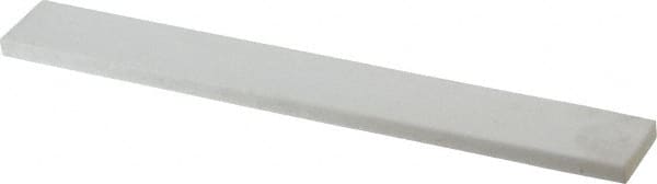 Norton - 100 Grit Aluminum Oxide Rectangular Polishing Stone - Fine Grade, 1" Wide x 8" Long x 1/4" Thick - Caliber Tooling