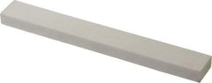 Norton - 100 Grit Aluminum Oxide Rectangular Polishing Stone - Fine Grade, 1" Wide x 8" Long x 1/2" Thick - Caliber Tooling