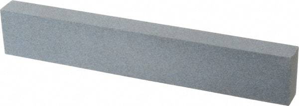 Made in USA - 180 Grit Aluminum Oxide Rectangular Polishing Stone - Very Fine Grade, 1" Wide x 6" Long x 1/2" Thick - Caliber Tooling