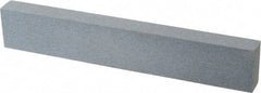 Made in USA - 180 Grit Aluminum Oxide Rectangular Polishing Stone - Very Fine Grade, 1" Wide x 6" Long x 1/2" Thick - Caliber Tooling