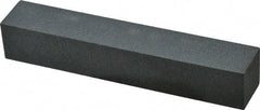 Made in USA - 220 Grit Aluminum Oxide Square Polishing Stone - Very Fine Grade, 1" Wide x 6" Long x 1" Thick - Caliber Tooling