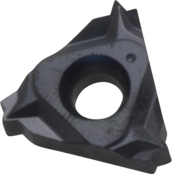 Kennametal - 16NR Internal Right Hand 14 UN Laydown Threading Insert - Grade KC5025, TiAlN Coated Carbide, 9.53mm Inscribed Circle - Caliber Tooling