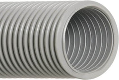 Hi-Tech Duravent - 2" ID, 18 Hg Vac Rating, 14 psi, EVA Vacuum & Duct Hose - 25' Long, Gray, 4-1/4" Bend Radius, -65 to 140°F - Caliber Tooling