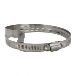 Hi-Tech Duravent - Stainless Steel Hose Clamp - 1/2" Wide x 0.02" Thick, 4-1/4" Hose, 2-3/4 to 4-5/8" Diam - Caliber Tooling