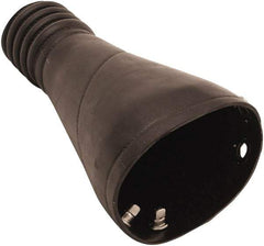 Hi-Tech Duravent - Custom EPDM Universal Adapter - 8" Long, Oval ID Range - Caliber Tooling