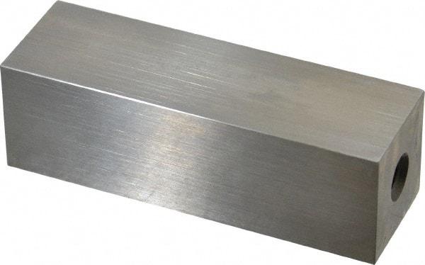 Mitutoyo - 3" Square Steel Gage Block - Accuracy Grade 0, Includes Certificate of Inspection - Caliber Tooling