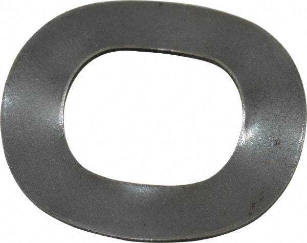 Made in USA - 7/16" Screw, 0.474" ID x 0.815" OD, Grade 1074-1095 Spring Steel Triple Wave Washer - 0.02" Thick, 0.07" Overall Height, 0.014" Deflection, 88.22 Lb at Deflection - Caliber Tooling