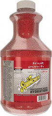 Sqwincher - 64 oz Bottle Fruit Punch Activity Drink - Liquid Concentrate, Yields 5 Gal - Caliber Tooling