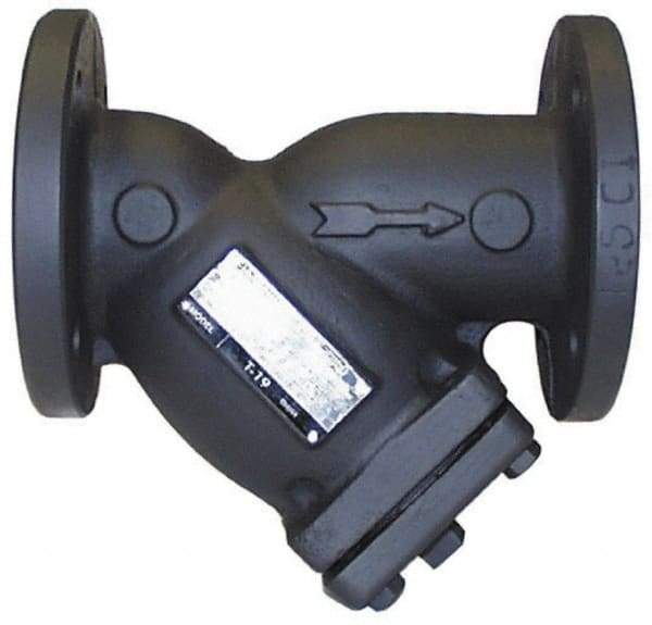 Legend Valve - 5" Pipe, Flanged Ends, Cast Iron Y-Strainer - 200 psi WOG Rating, 150 psi WSP Rating - Caliber Tooling