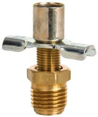 Eaton - Steel External Seat Drain Cock & Shutoff Valve - 1/4 Thread, 150 Max psi - Caliber Tooling