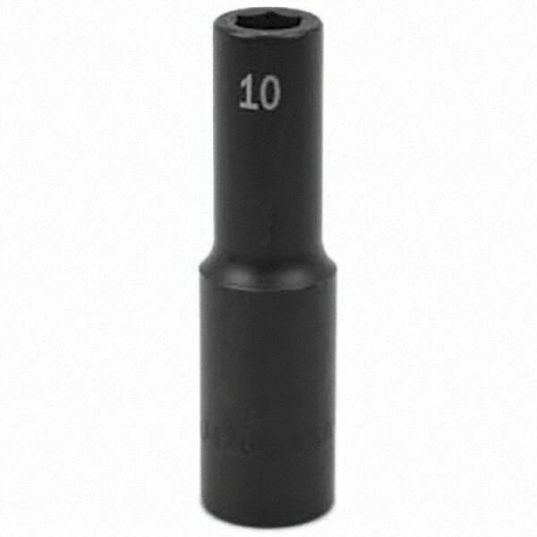 SK - Impact Socket - 1/2"DR 10MM DEEP IMPACT SOCKET - Caliber Tooling