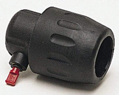 Transair - 1-1/2" ID, Air Hose Vented End Cap - 232 Max psi, 3-7/8" Long, Plastic - Caliber Tooling