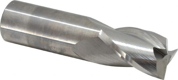 M.A. Ford - 1" Diam, 1-1/2" LOC, 1" Shank Diam, 4" OAL, 3 Flute Solid Carbide Square End Mill - Caliber Tooling