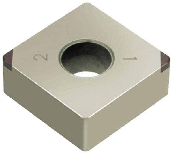 Tungaloy - 2QP-SNGA433 Grade BX360 PCBN Turning Insert - Uncoated, 90° Square, 1/2" Inscr Circle, 3/16" Thick, 3/64" Corner Radius - Caliber Tooling