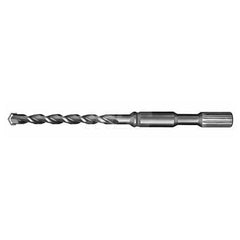 3/4″ Diam, Spline Shank, Carbide-Tipped Rotary & Hammer Drill Bit 11″ Usable Length, 16″ OAL