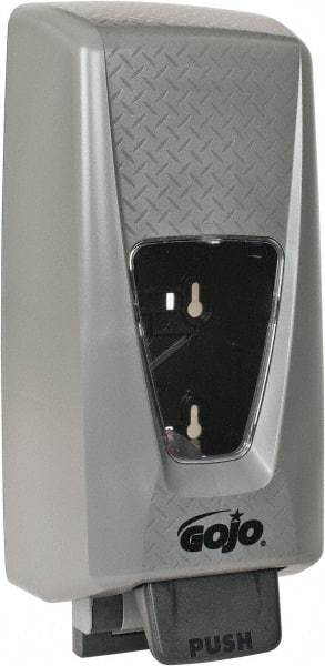 GOJO - 5000 mL Liquid Hand Soap Dispenser - ABS Plastic, Hanging, Gray - Caliber Tooling