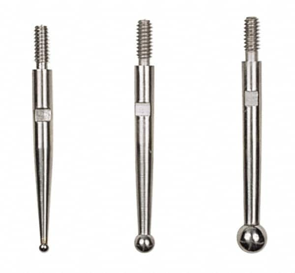 SPI - Test Indicator Contact Points Ball Material: Carbide For Use With: 0.0005" Reading Models 24-400-4 & 24-402-0 - Caliber Tooling