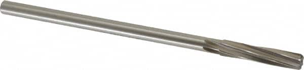 Alvord Polk - 5/16" High Speed Steel 6 Flute Chucking Reamer - Spiral Flute, 0.2792" Straight Shank, 1-1/2" Flute Length, 6" OAL - Caliber Tooling