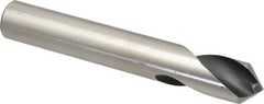 Interstate - 3/4" Body Diam, 90°, 5" OAL, High Speed Steel Spotting Drill - Caliber Tooling