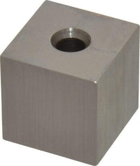 Mitutoyo - 0.95" Square Steel Gage Block - Accuracy Grade 0, Includes Certificate of Inspection - Caliber Tooling