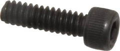 Value Collection - #6-32 UNC Hex Socket Drive, Socket Cap Screw - Alloy Steel, Black Oxide Finish, Fully Threaded, 1/2" Length Under Head - Caliber Tooling