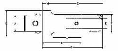 Parlec - PC6 Inside, PC5 Outside Modular Connection, Boring Head Shank Reducer - 2.91 Inch Projection, 1.969 Inch Nose Diameter - Exact Industrial Supply