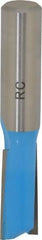 ROMAN CARBIDE - 1/2" Diam, 1/2" Shank Diam, 1-1/8" Length of Cut, 2 Flute Straight Router Bit - 2-7/8" Overall Length, Carbide Tipped - Caliber Tooling