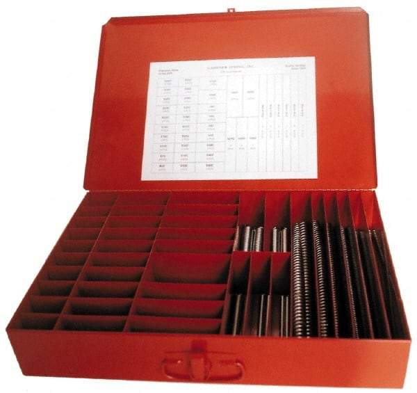 Gardner Spring - 123 Piece, MBHD Steel Extension & Compression Spring Assortment - 40 Sizes - Caliber Tooling