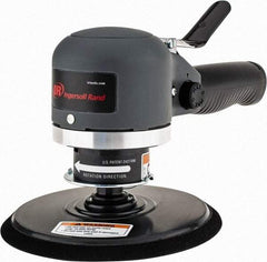 Ingersoll-Rand - 12,000 OPM, 16.98 CFM Air Consumption, Palm Air Orbital Sander - Round Pad, 1/4 NPT Inlet - Caliber Tooling