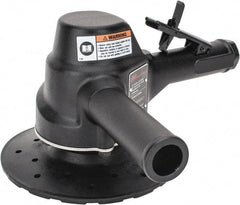 Ingersoll-Rand - 7" Max Disc, 6,000 RPM, Pneumatic Handheld Disc Sander - 61 CFM, 1/2 NPT Inlet, 2 hp - Caliber Tooling