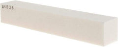 Made in USA - 150 Grit Aluminum Oxide Rectangular Dressing Stick - 6 x 1 x 1, Very Fine Grade, Vitrified Bond - Caliber Tooling