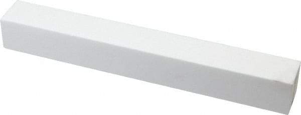 Tru-Maxx - 60 Grit Aluminum Oxide Rectangular Dressing Stick - 4 x 3/4 x 3/4, Vitrified Bond - Caliber Tooling