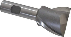 Interstate - 1-3/4", 1-5/8" LOC, 3/4" Shank Diam, 4-1/8" OAL, 2 Flute, Cobalt Square End Mill - Single End, Uncoated, Spiral Flute, Centercutting, Right Hand Cut, Right Hand Flute - Caliber Tooling