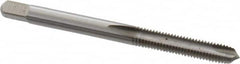 Spiral Point Tap: #10-32, UNF, 2 Flutes, Plug, 2B, High Speed Steel, Bright Finish 7/8″ Thread Length, Right Hand, H3, Series 302