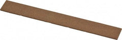 Norton - 4" Long x 1/2" Wide x 1/16" Thick, Aluminum Oxide Sharpening Stone - Taper, Medium Grade - Caliber Tooling