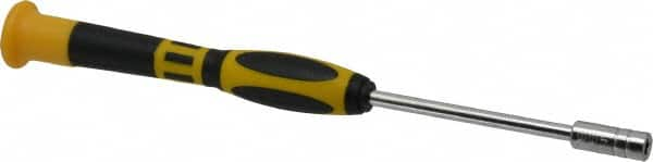 Aven - 4mm Solid Shaft Electronic Nutdriver - Ergonomic Handle, 6-3/4" OAL - Caliber Tooling