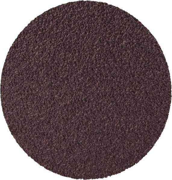 3M - 2" Diam, 60 Grit Aluminum Oxide Adhesive PSA Disc - Medium Grade, X Weighted Cloth Backing, For Bench Top Motors, Disc Sanders, Random Orbital Sanders - Caliber Tooling