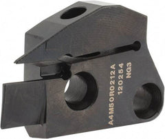 Kennametal - 2mm Groove Width, 12mm Max Depth of Cut, Right Hand Cut, A4M-A Indexable Grooving Blade - 2 Seat Size, Series A4 - Caliber Tooling