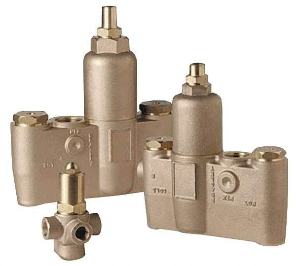 Bradley - Brass Water Mixing Valve & Unit - 26 GPM at 30 psi Flow Rate - Caliber Tooling