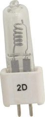 Value Collection - 360 Watt, 82 Volt, Halogen Miniature & Specialty T5 Lamp - 2 Pin Base, 50 to 749 Equivalent Range, Neutral (3,000 to 3,699), 3" OAL - Caliber Tooling