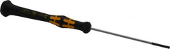 Wera - Electronic/Electrostatic Slotted Screwdriver - Round Shank, Ergonomic Handle - Caliber Tooling