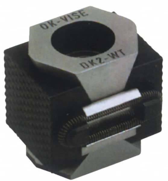 Wedge Clamps; Wedge Clamp Style: Vise; Single or Double Wedge: Double; Screw Thread Size: 5/8-11 in; Machinable: No; Holding Force: 19841.6 lb; Overall Width: 56.9 mm; 2.24 in; Base Height: 41.91 mm; 1.65 in; Base Width: 56.9 mm; 2.24 in; Base Depth: 41.9