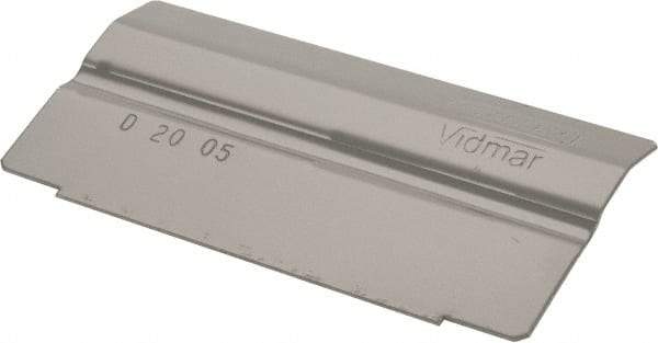 Vidmar - Tool Box Steel Drawer Divider - 3-1/2" Wide x 3-7/8" Deep x 1-7/8" High, Gray, For Vidmar Cabinets - Caliber Tooling